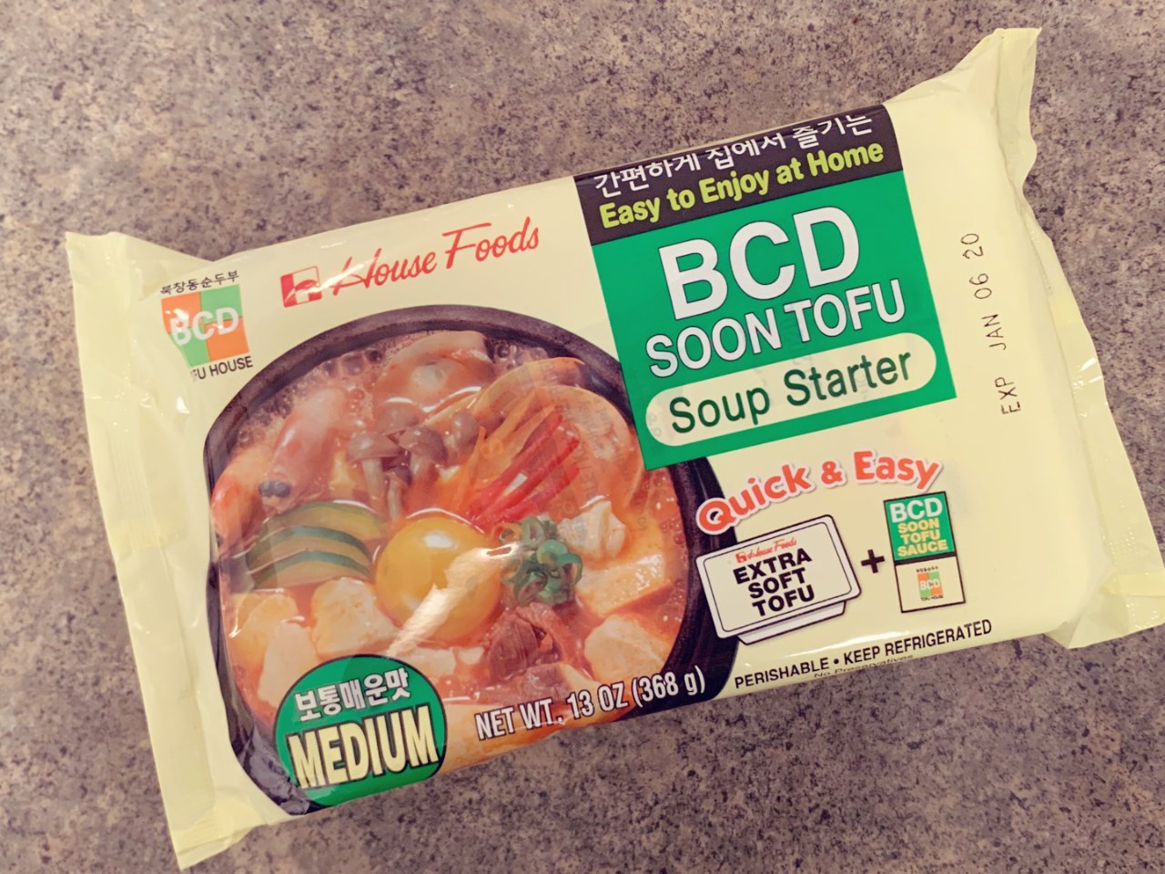 豆腐锅,BCD Tofu