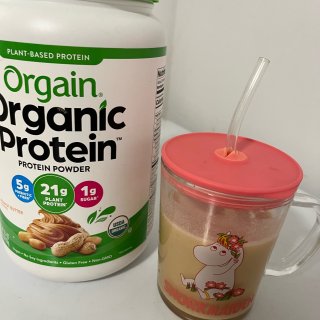 Orgain～花生酱味有机蛋白粉...