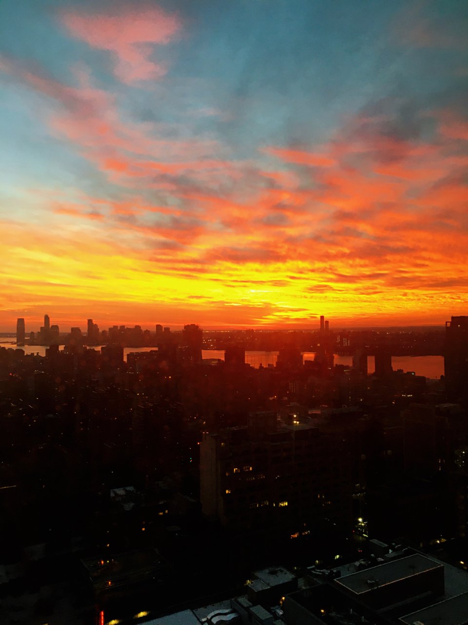 玩转纽约｜哈德逊河上的sunset...