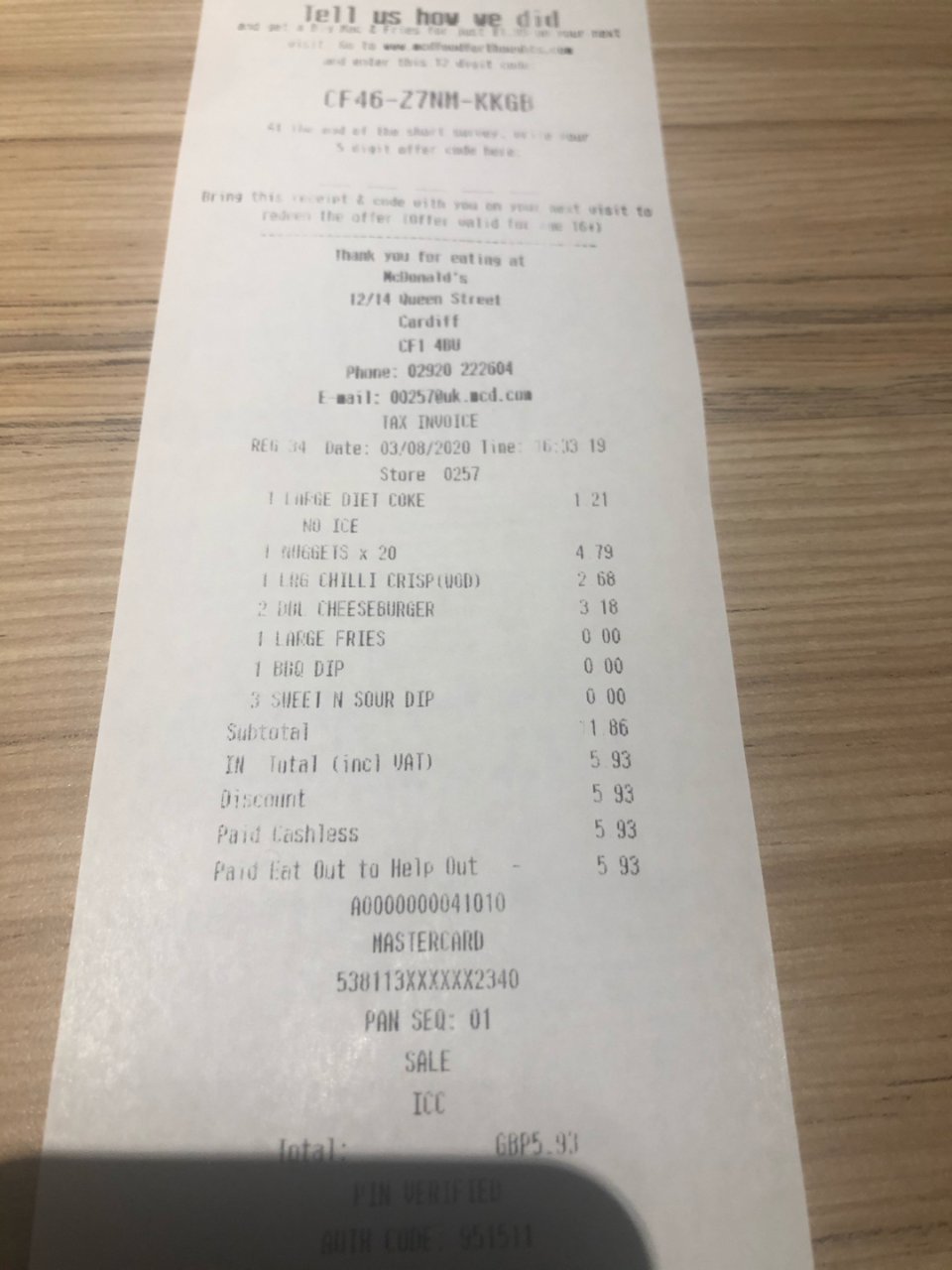 Eat out help out开放餐厅...