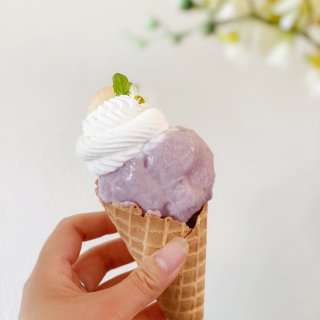 自制紫薯香芋冰淇淋 ｜夏日怎么能少了冰淇...