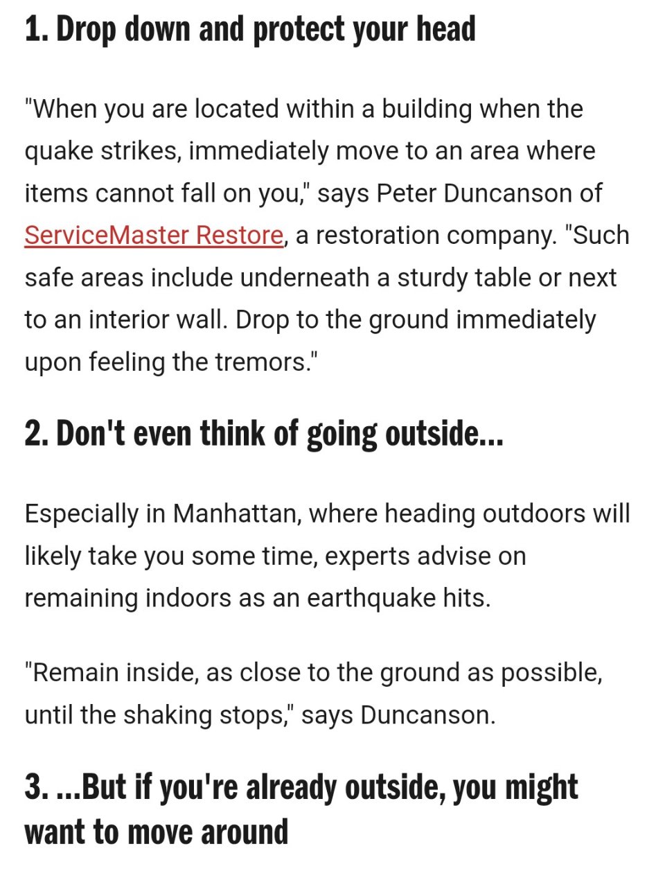 纽约地震，我想跑，ABC 家属镇定地说，...