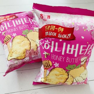 【蜂蜜樱花味薯片】粉嫩嫩的花_为了颜值而...