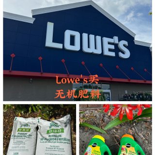 Lowe’s 购买“无机肥料”篇【 2 ...