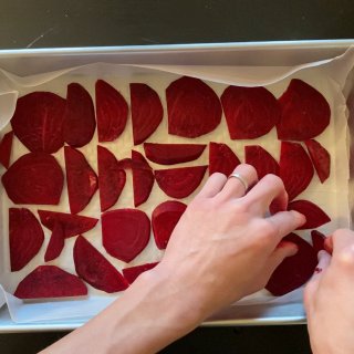 簡單自製植物染料🍒｜甜菜根製作紅染料...