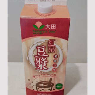 大田黑糖味红茶豆浆...