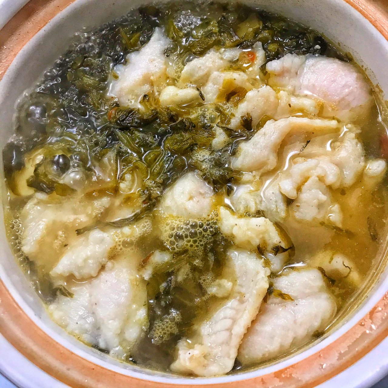 【四月宅家季】4⃣️可以喝汤的酸菜鱼...