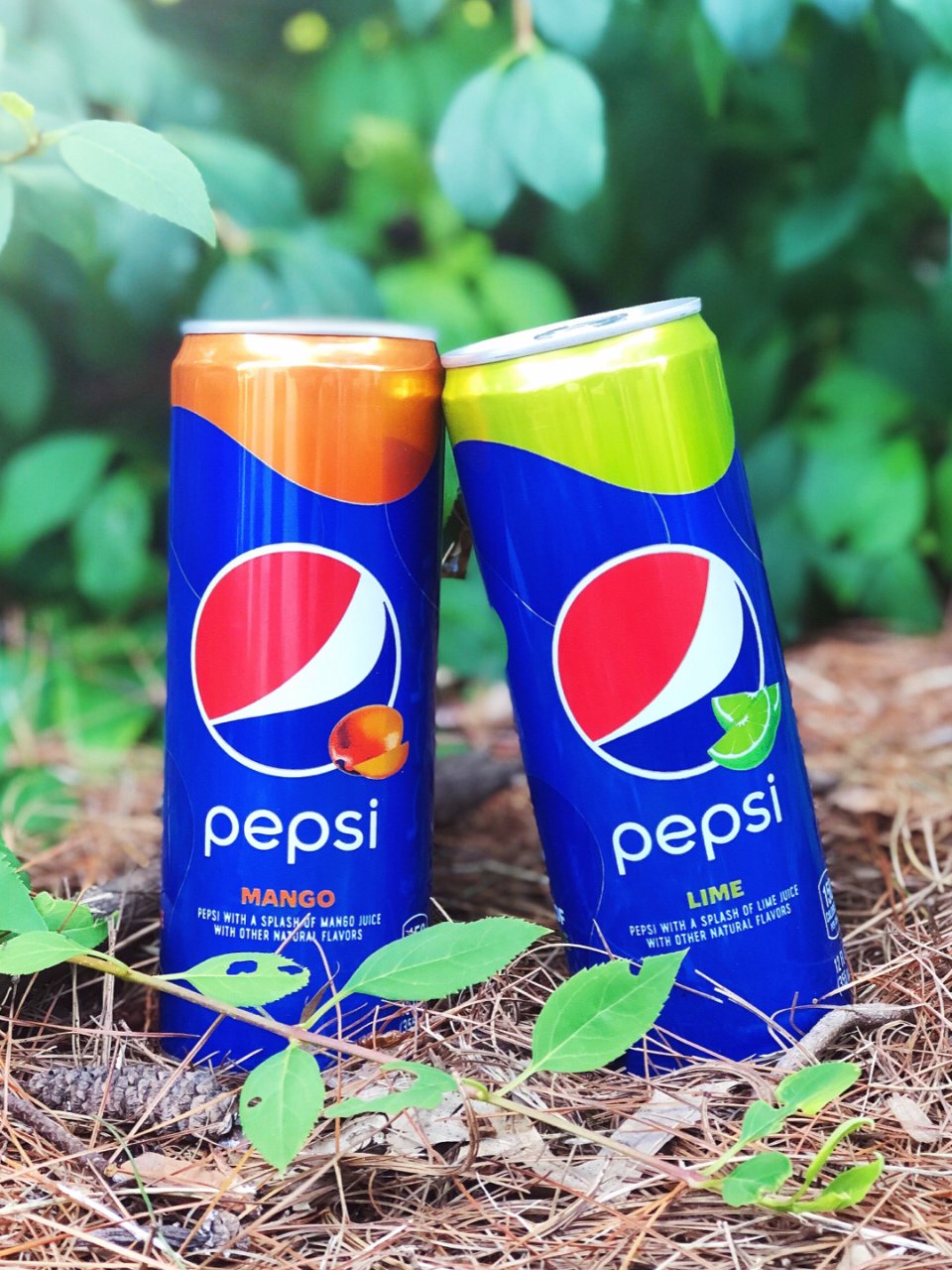 Pepsi 百事,Mango Pepsi,Lime Pepsi,青柠味,芒果味