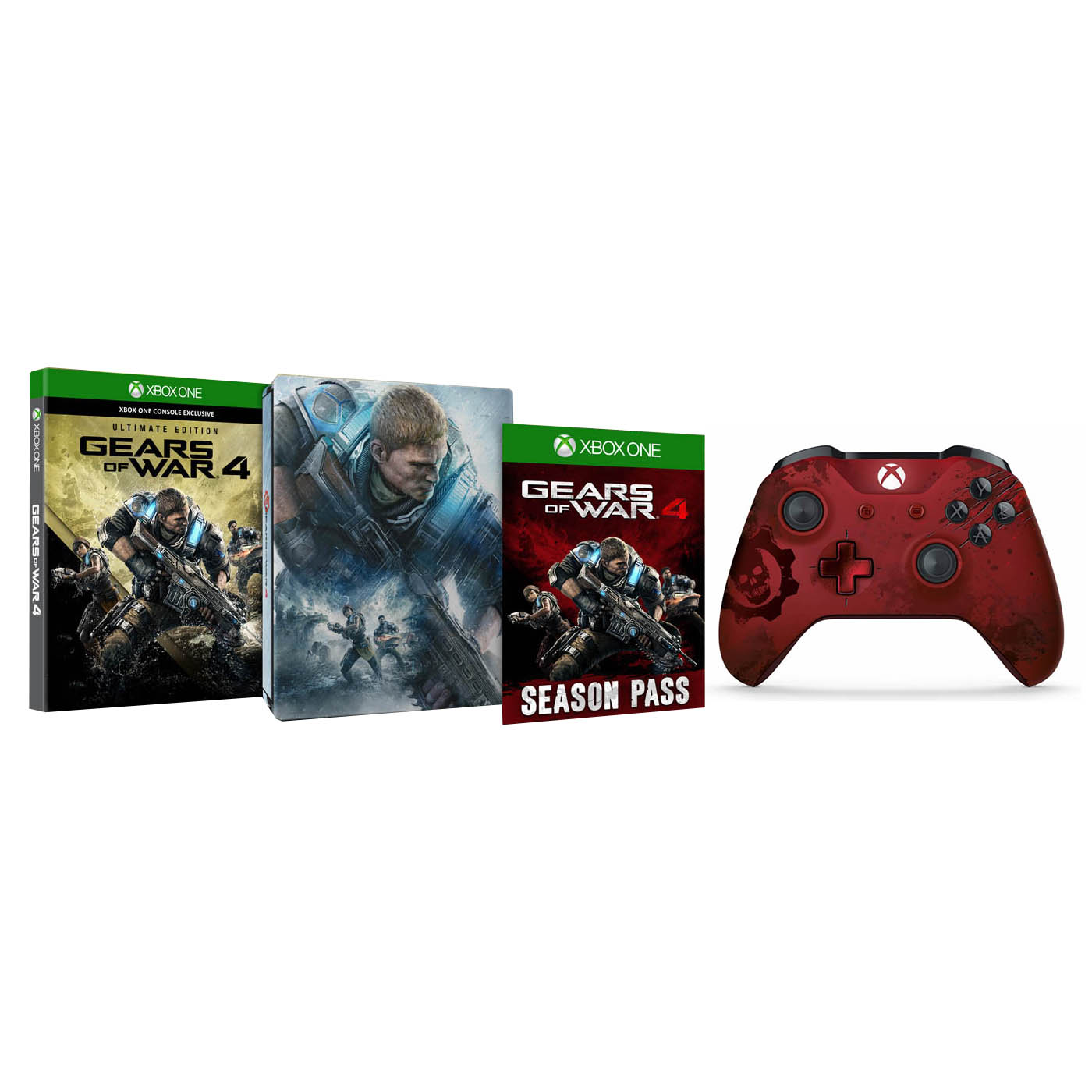 Xbox 游戏：Gears of War 4 战争机器4 极限版游戏 + 手柄