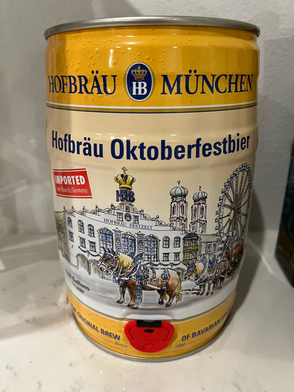 德国大桶装啤酒🍻...