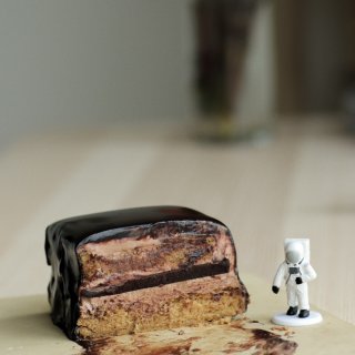 法式镜面巧克力慕斯蛋糕...