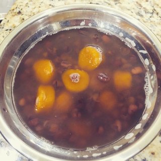 芋圆红豆汤