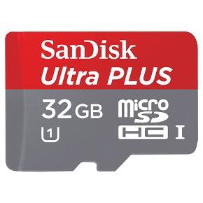 SANDISK micro SD card 32GB Ultra Plus 内存卡