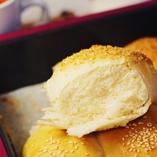 ☕️ 自制面包之胖胖小面包 🍞...