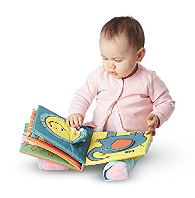 软布书Amazon.com: Melissa & Doug Soft Activity Baby Book - Opposites: Melissa & Doug: Toys & Games