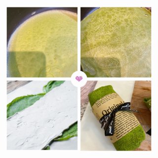 甜品DIY ｜抹茶毛巾卷和抹茶星冰乐...