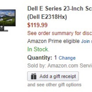 在礼卡帮助下买的 Dell 外接显示屏...