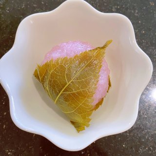 季节限定——道明寺粉做的🌸樱饼🌸...