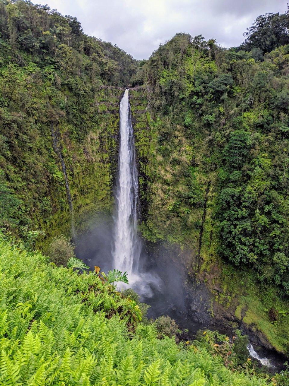 夏威夷,瀑布