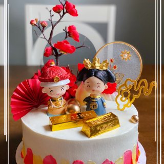 给自己的蛋糕｜榴莲芒果双拼蛋糕...
