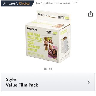 Amazon 亚马逊,Instax mini film