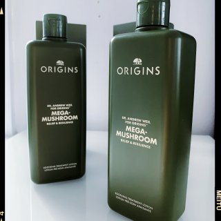 Origins菌菇水，新包裝好有質感...