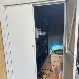 DIY/自己动手搭建一个小的户外储藏室吧...