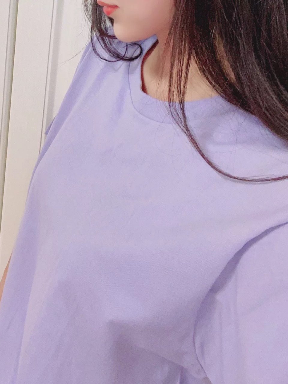 淡紫色短袖