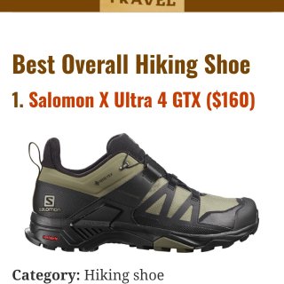 $64入网评最佳徒步鞋Salomon X...