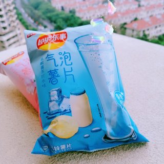 🌸乐事春季限定樱花粉荔气泡水薯片...