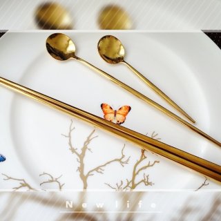 不锈钢,筷子,咖啡勺,iced tea spoon