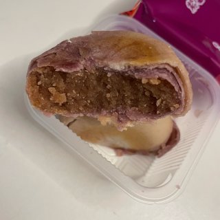 最近种草的一款饼，紫薯芋泥饼...