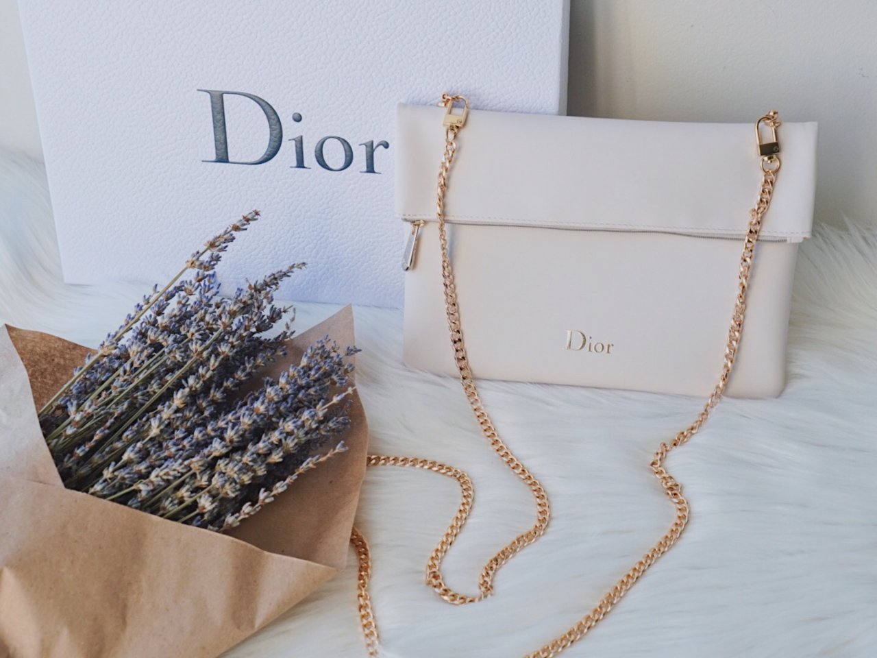 DIY｜免费的Dior新款链条珍珠包...