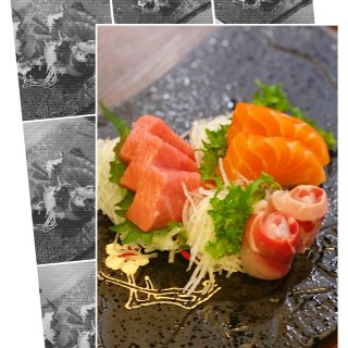 【晚餐】吃日料寿司，整只鱿鱼🦑...