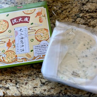 超市新货沈大成一一测评 - 葱油饼！...