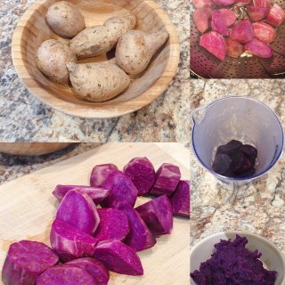 ✨低卡高纤维 | 紫薯蛋黄卷✨...
