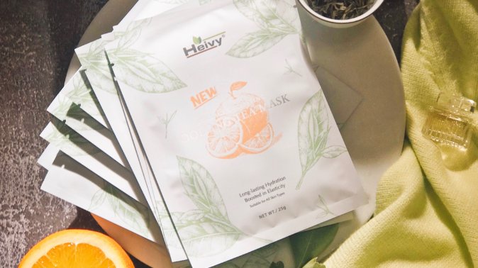 🌿敏感肌爱用 | Heivy乌龙茶胶原蛋白面膜