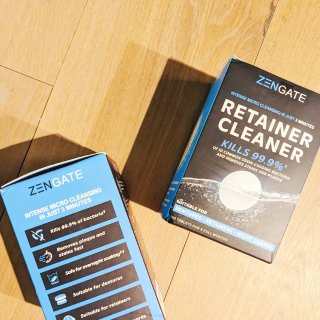 Amazon 亚马逊,Amazon.com : ZENGATE Retainer Cleaner Tablets - Quick 3-Minute Clean for Dentures, Mouth Guards, Aligners, and Night Guards - 120 Dental Cleansing Tablets - FSA HSA Approved Dental Appliance Cleanser : Health & Household