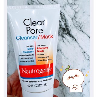 Neutrogena Clear Pore Cleanser/Mask, 4.2 Ounce : Facial Masks : Beauty & Personal Care
