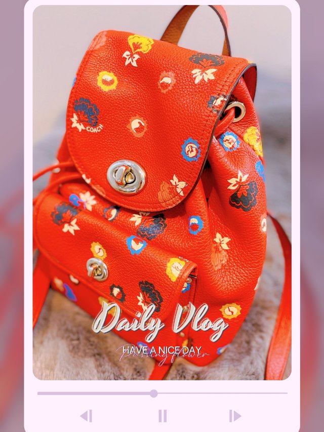 Coach小书包🎒伴我走过高山流水