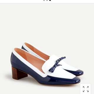 J.Crew: Kate Loafer Pumps In Patent Leather For Women