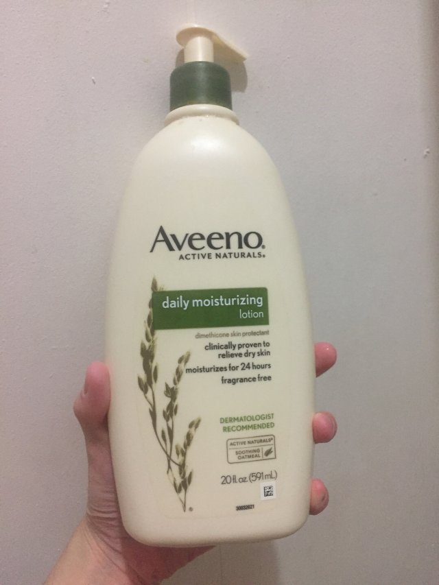 8. Aveeno 身体乳