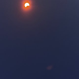 加州和德州，看到不同的日食...