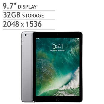 Apple iPad A9 Chip 32GB - Space Gray
iPad 9.7, 2017新款