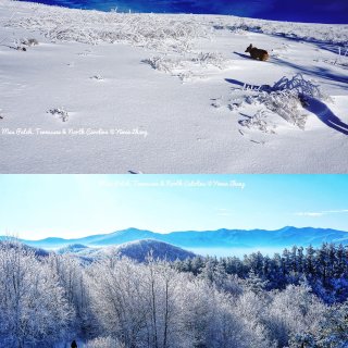 北卡美景 | 登顶雪山，阿帕拉契坐标，3...