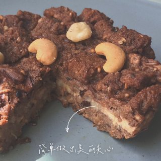 5样材料超简单低卡甜品｜夹心可可吐司蛋糕...