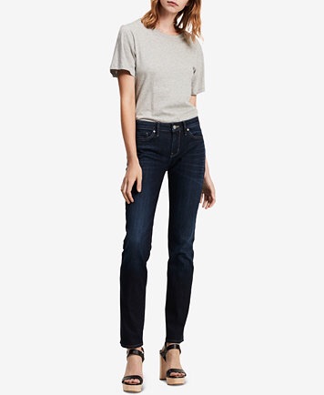 Calvin Klein Jeans Straight-Leg Jeans - Jeans - Women - Macy's