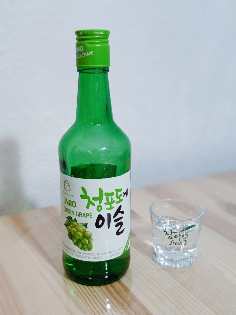 小酌几杯：韩国葡萄清香的soju...