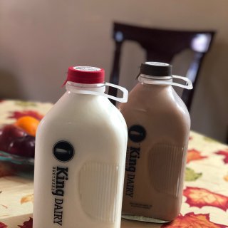 玻璃瓶裝牛奶,超市买什么