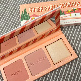 Benefit 贝玲妃,Benefit Cheek Party Package Blusher & Highlighter Cheek Palette (Save 59%) | ASOS